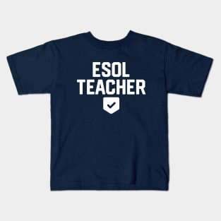 ESOL Teacher #1 Kids T-Shirt